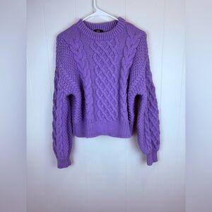 Light Purple Cozy Sweater